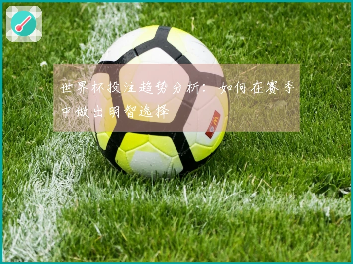 世界杯投注趋势分析：如何在赛季中做出明智选择