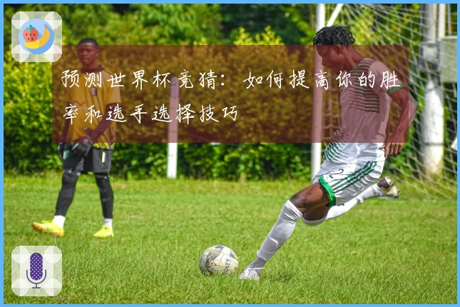 预测世界杯竞猜：如何提高你的胜率和选手选择技巧